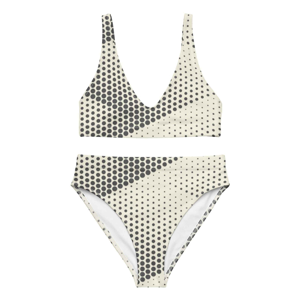 Recycled high-waisted bikini