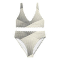 Recycled high-waisted bikini