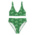Recycled high-waisted bikini