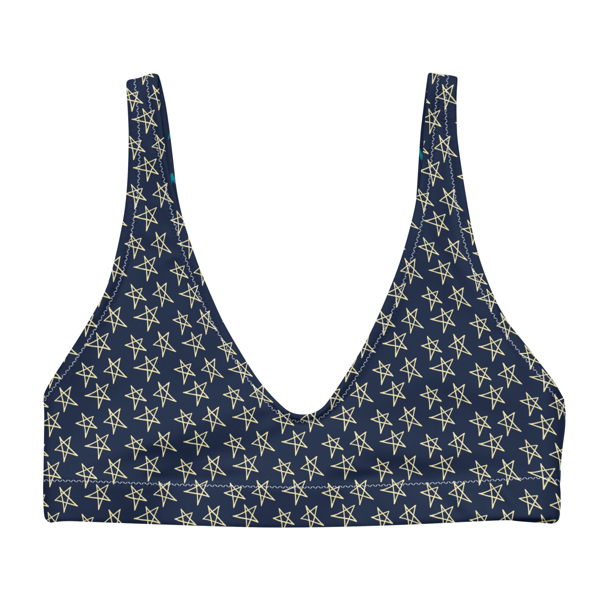 Recycled padded bikini top - MCM Merchandise