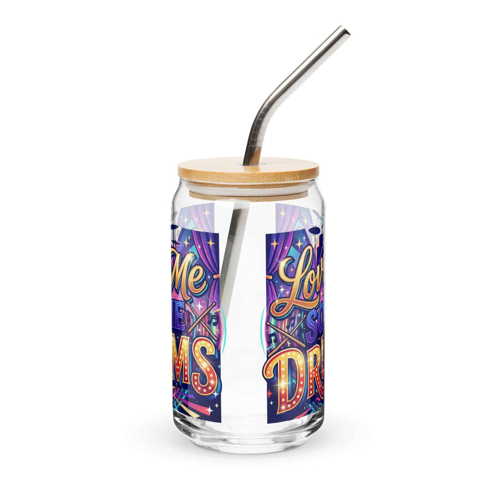 Can-shaped glass