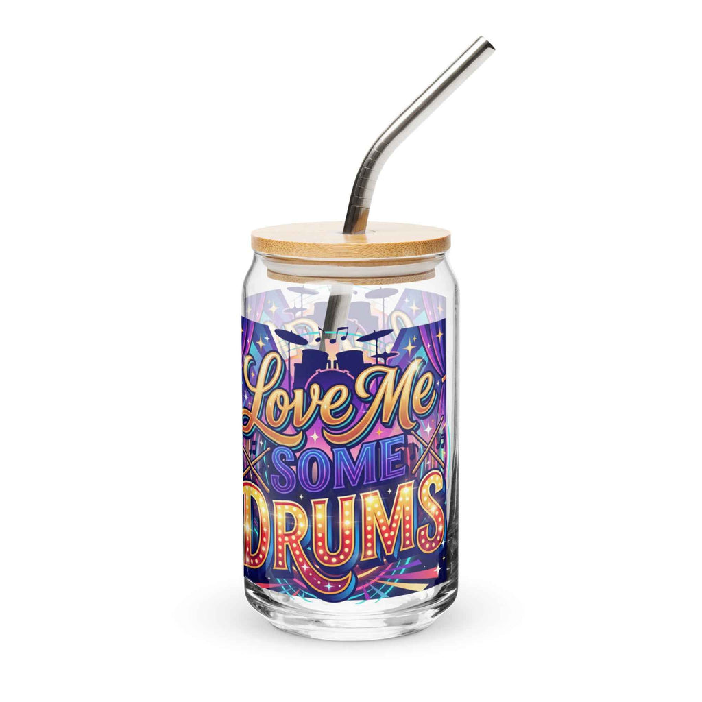 Can-shaped glass