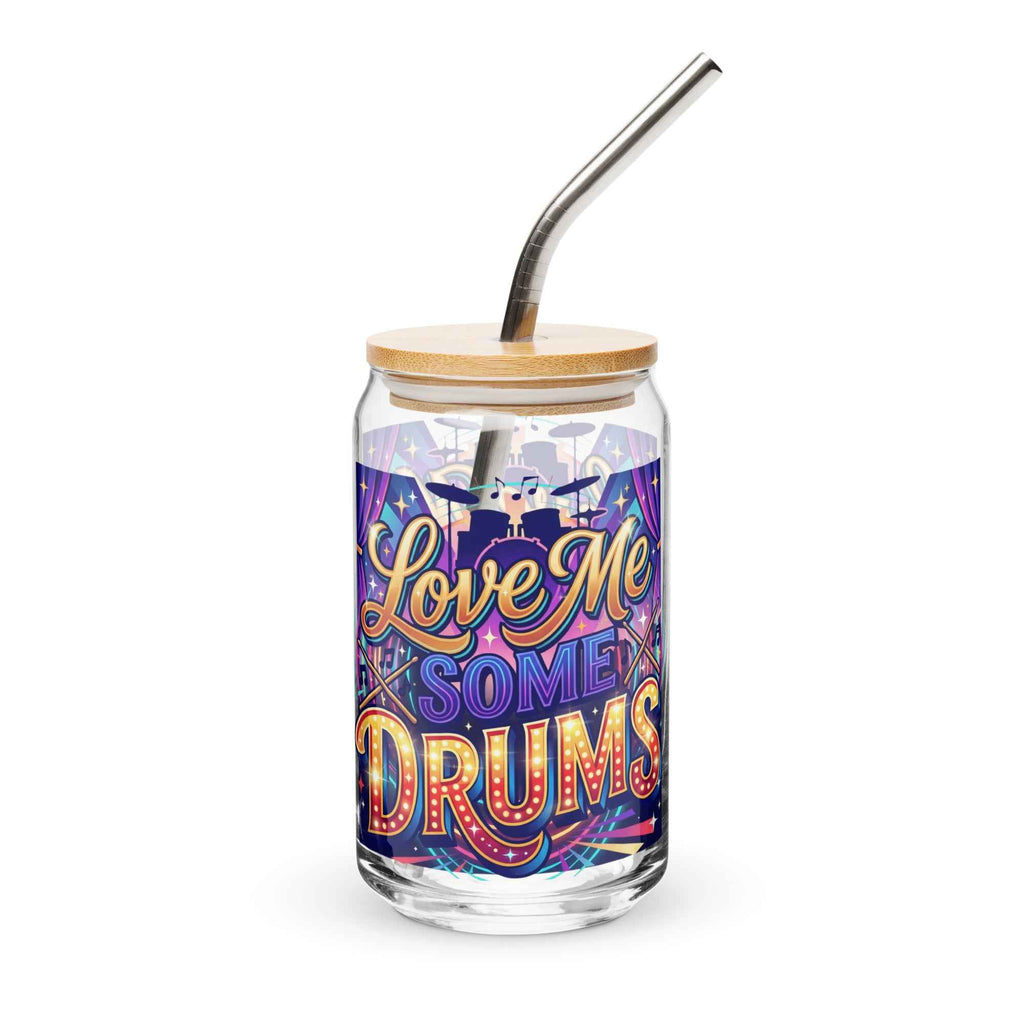 Can-shaped glass