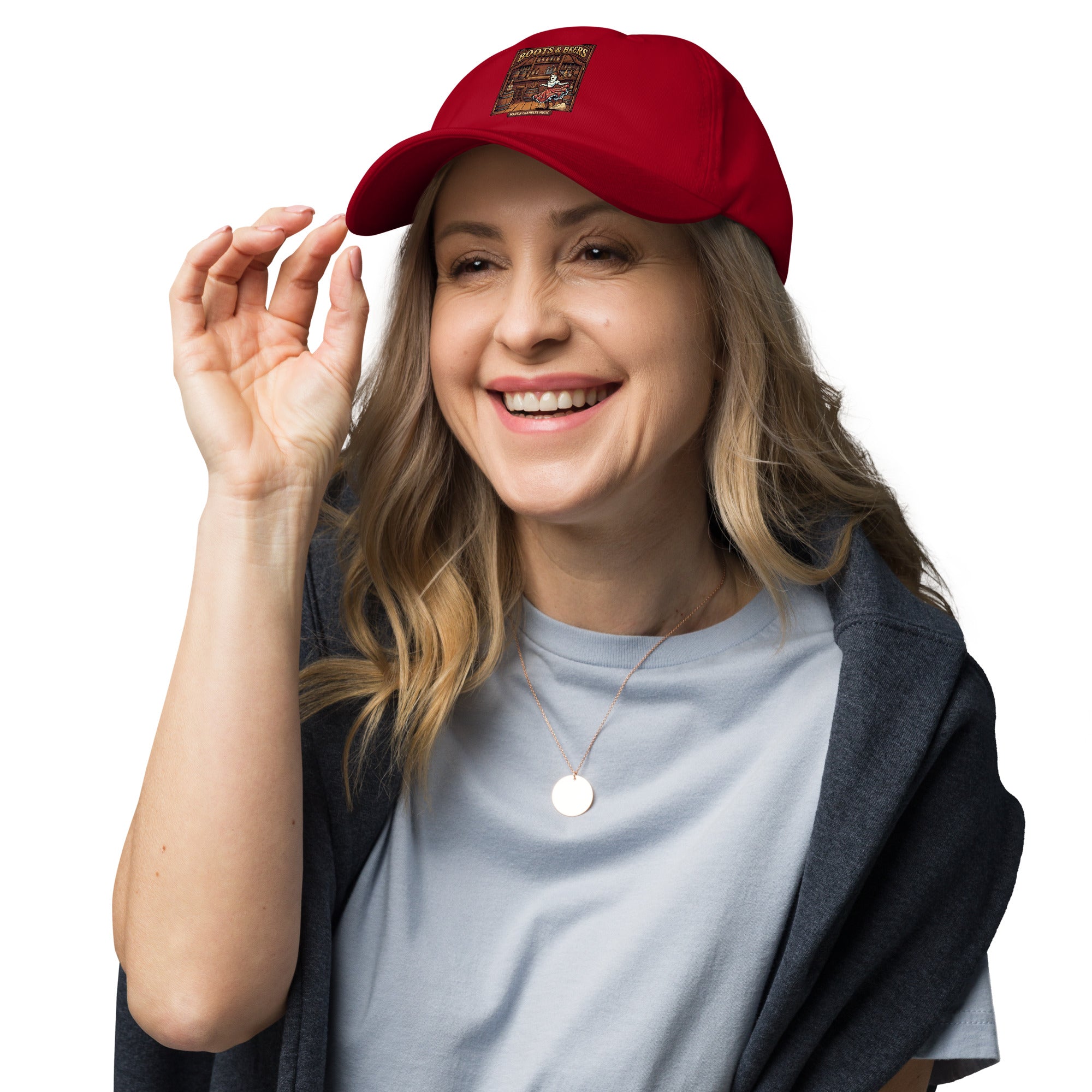 Boots and Beers Dad hat - MCM Merchandise