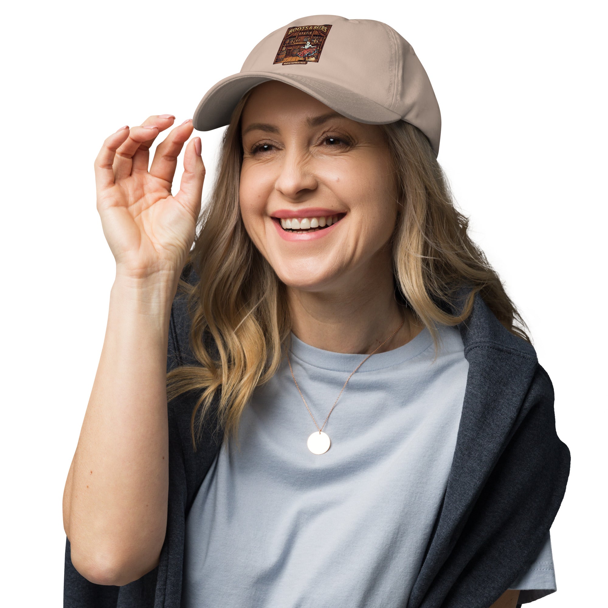 Boots and Beers Dad hat - MCM Merchandise