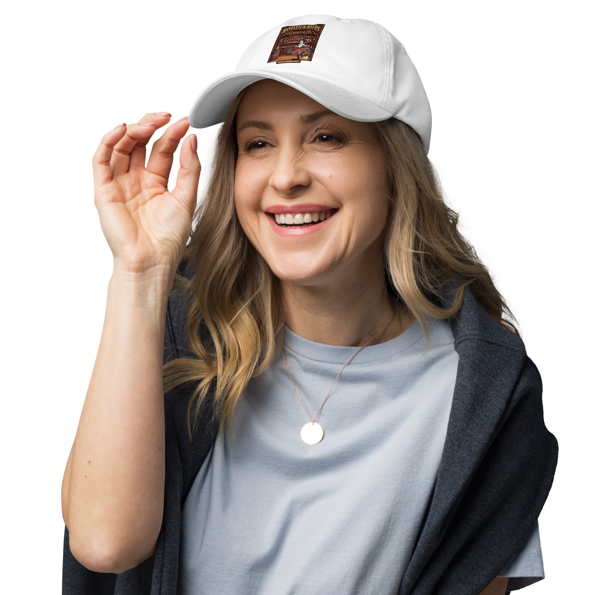 Boots and Beers Dad hat - MCM Merchandise