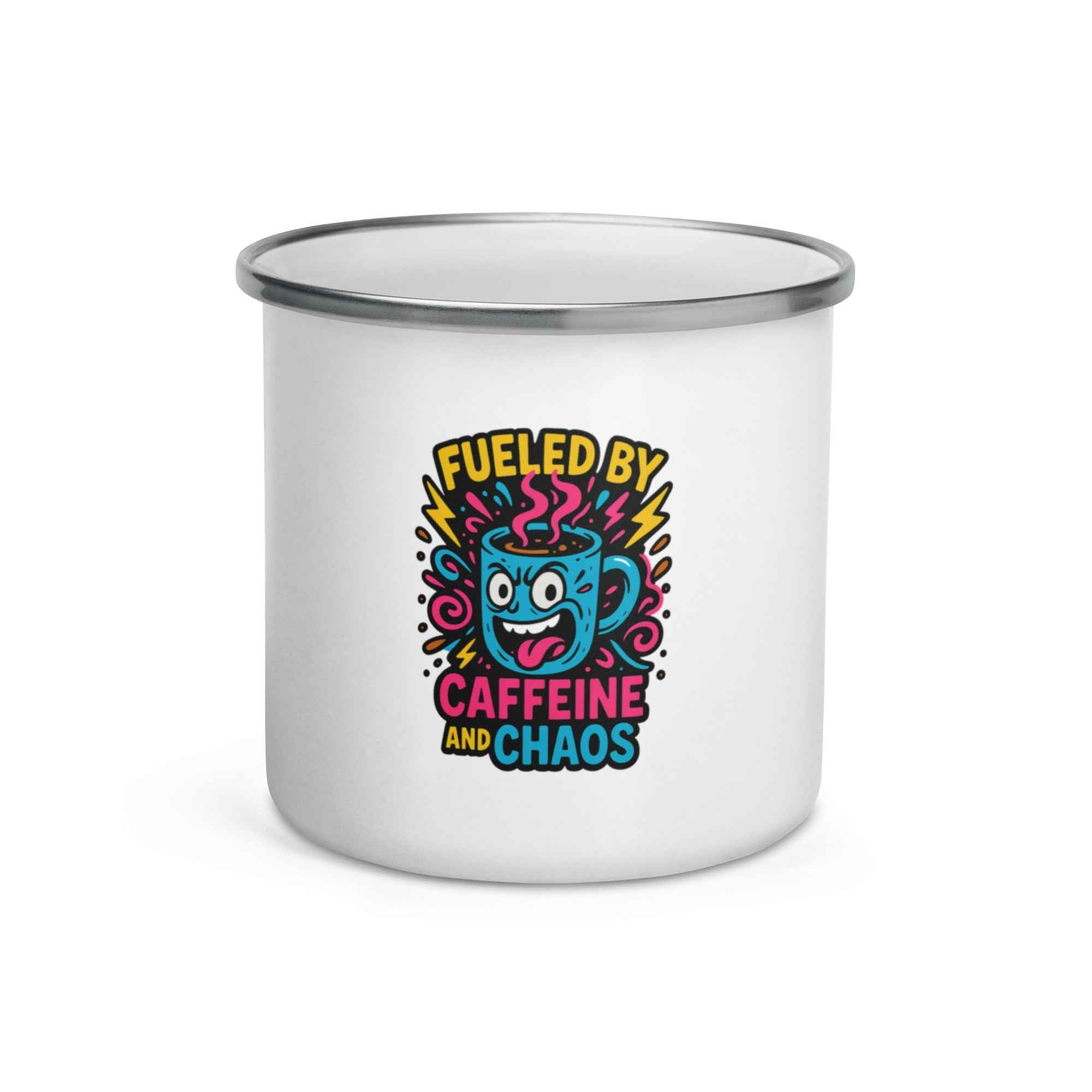 Enamel Coffee Mug - Durable and Stylish for Every Adventure