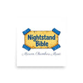 Nightstand Bible Poster