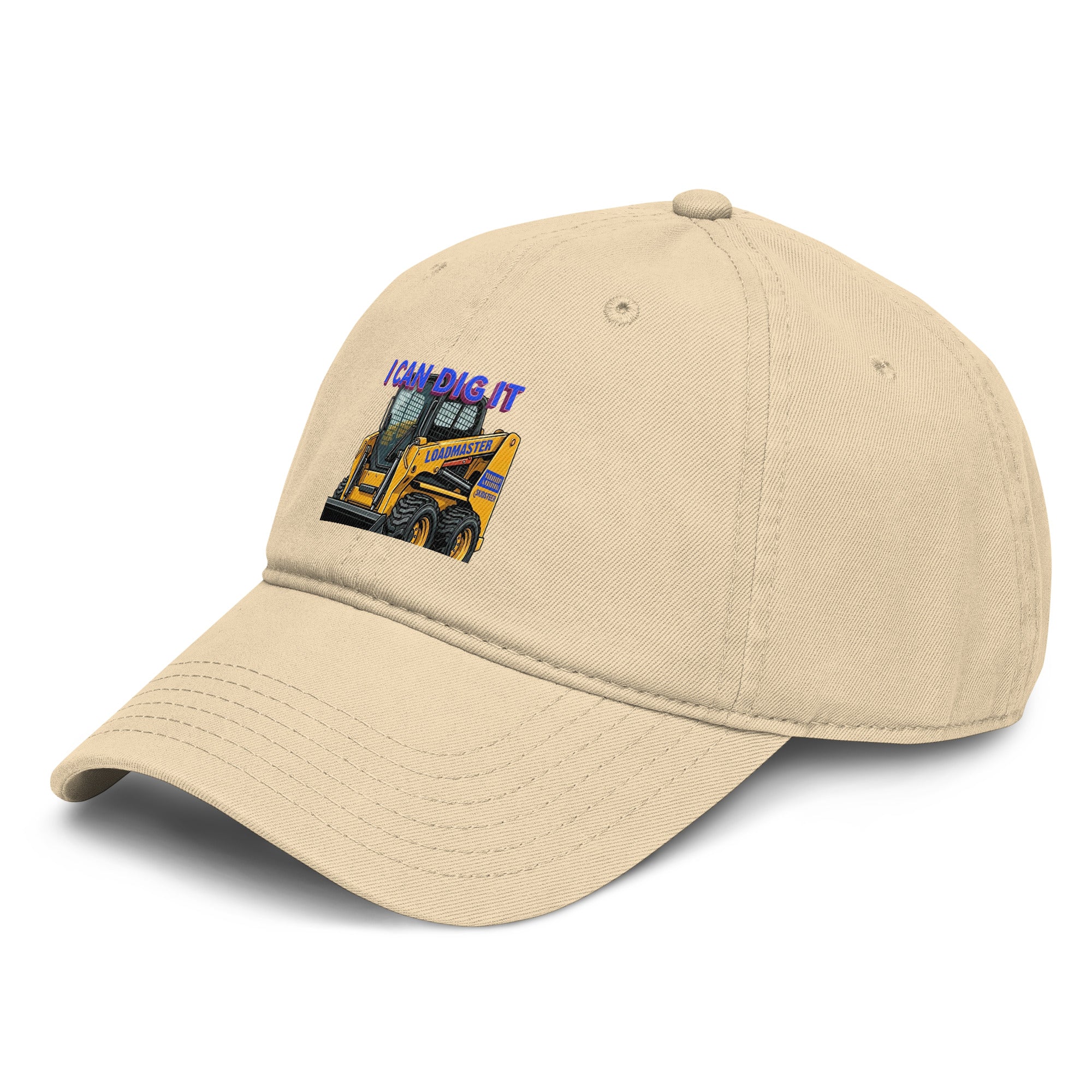I Can dig it - Garment washed baseball cap - MCM Merchandise