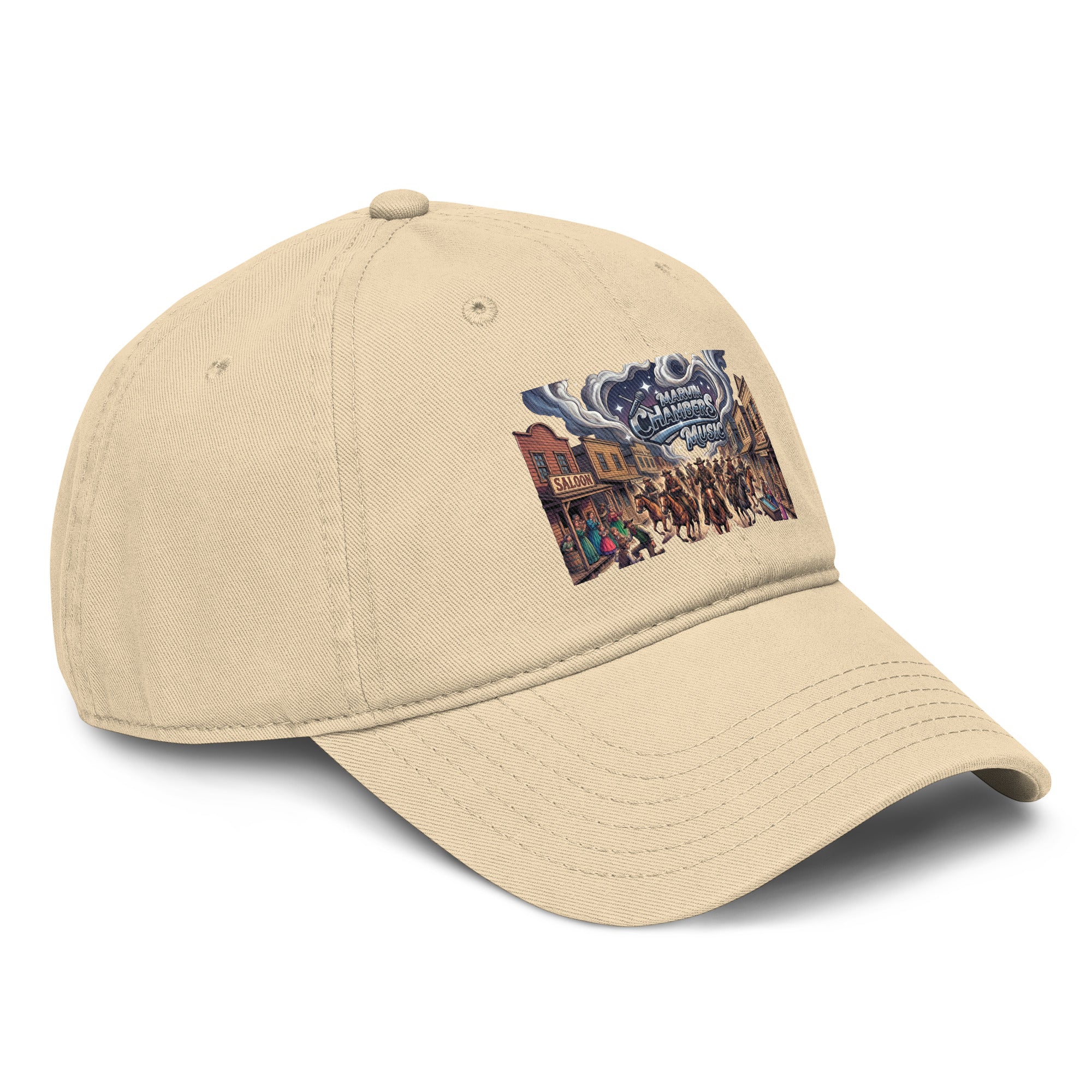 Garment washed baseball cap - MCM Merchandise