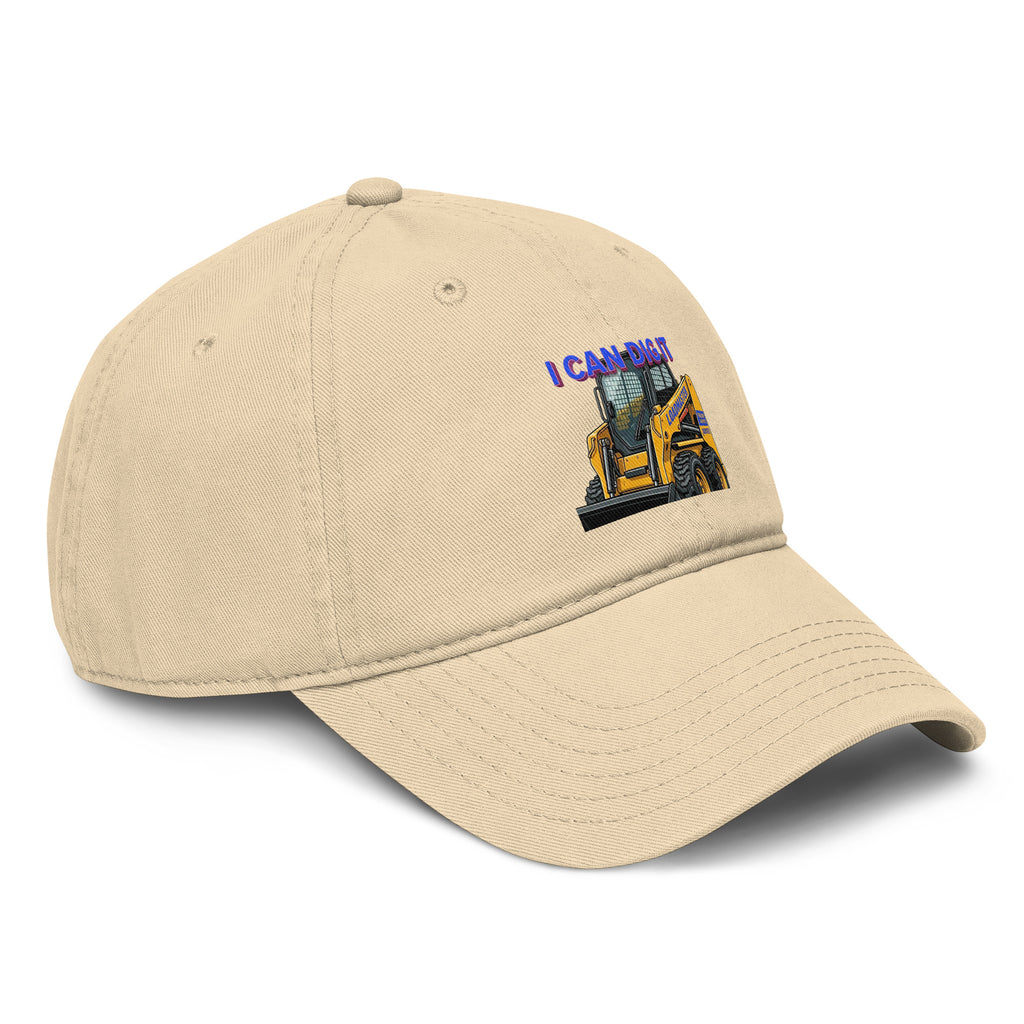 I Can dig it - Garment washed baseball cap - MCM Merchandise