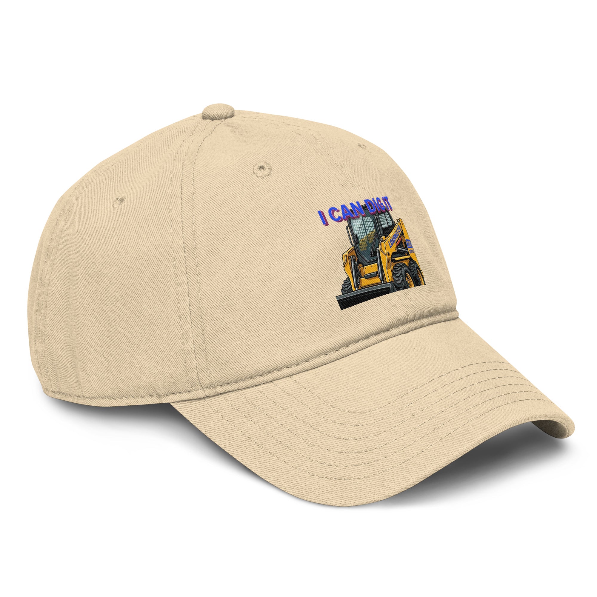 I Can dig it - Garment washed baseball cap - MCM Merchandise