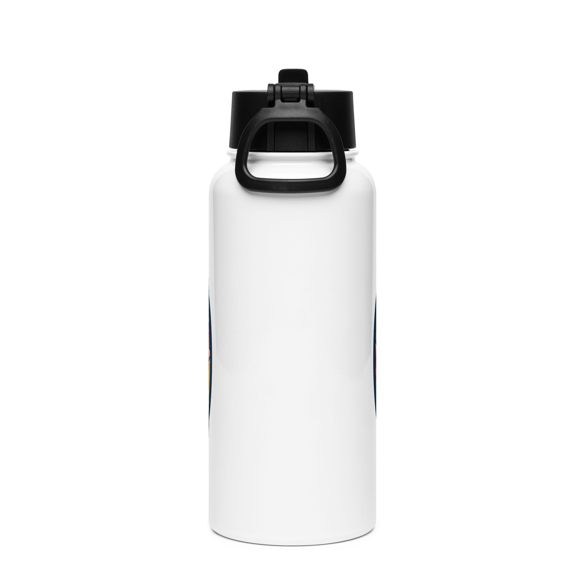 Stainless steel water bottle with a straw lid - MCM Merchandise