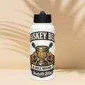 Stainless steel water bottle with a straw lid - MCM Merchandise