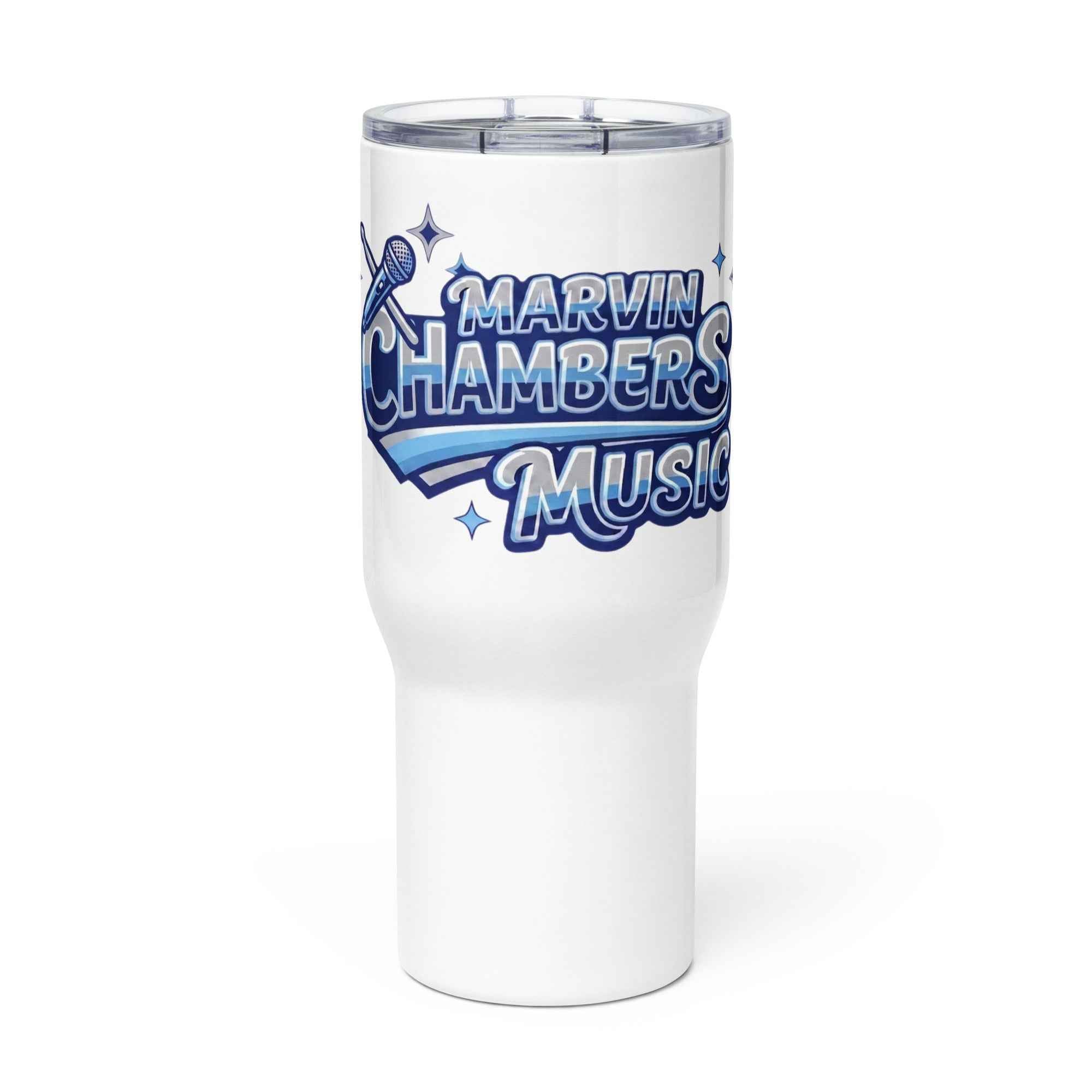 Travel Mug with Handle - Perfect Companion for On-the-Go Beverages - MCM Merchandise