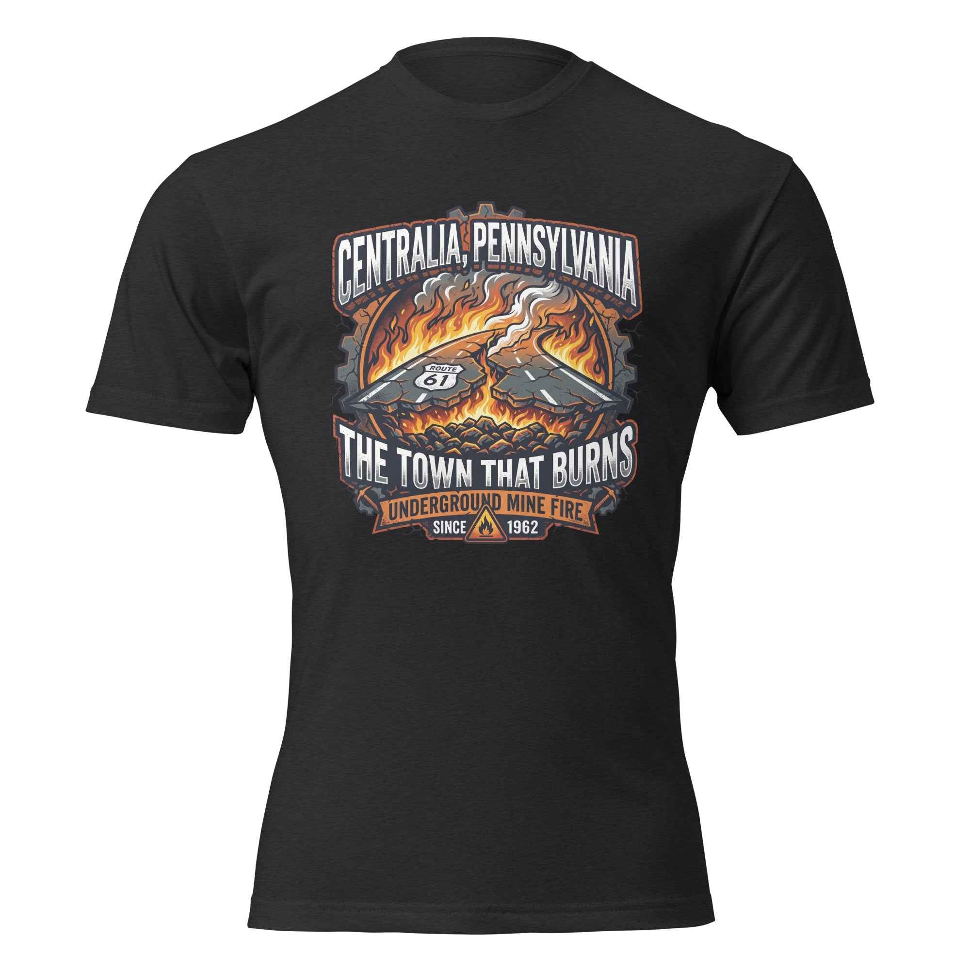 Centralia Pennsylvania Unisex Fitted T-Shirt - Next Level 6210