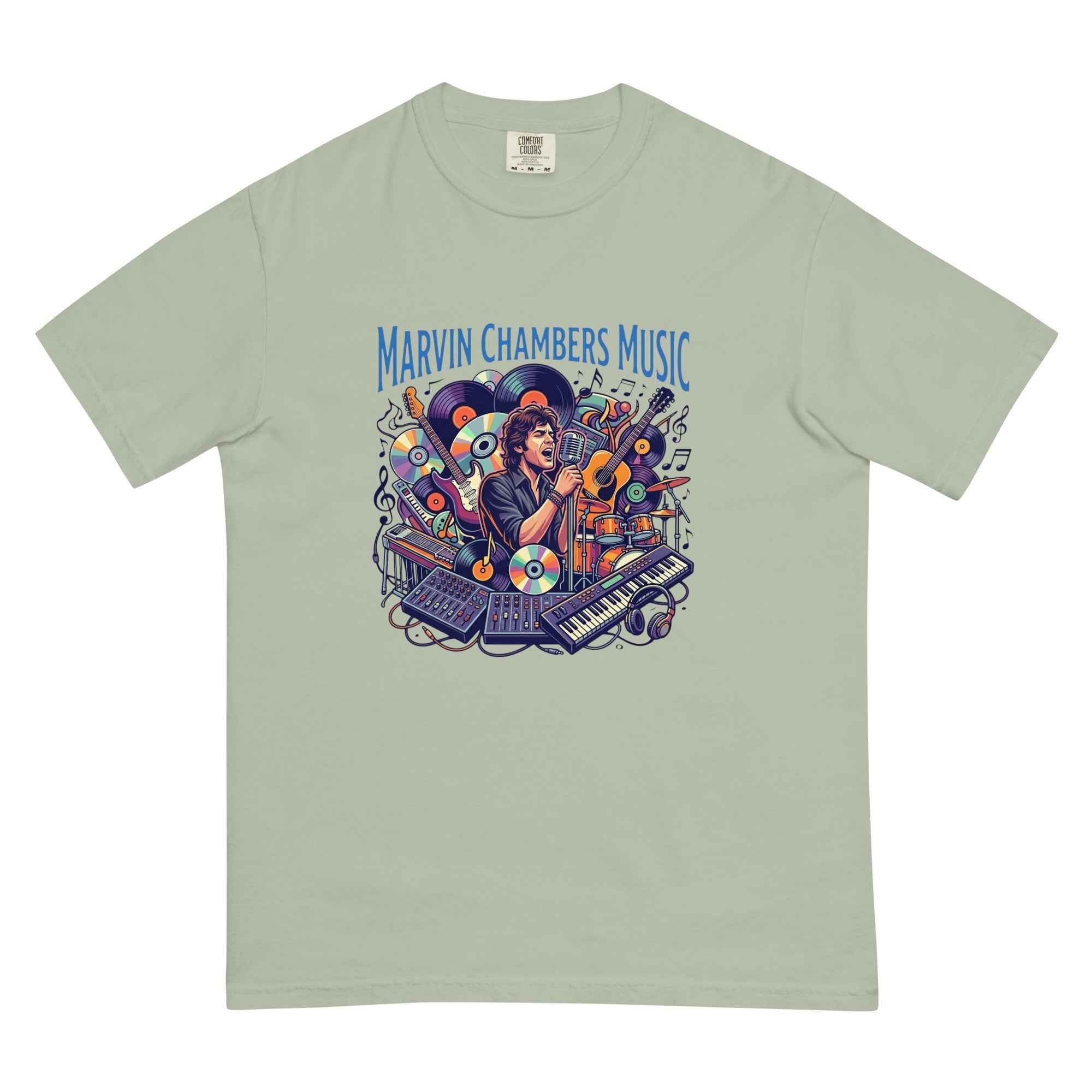 Unisex garment-dyed heavyweight t-shirt