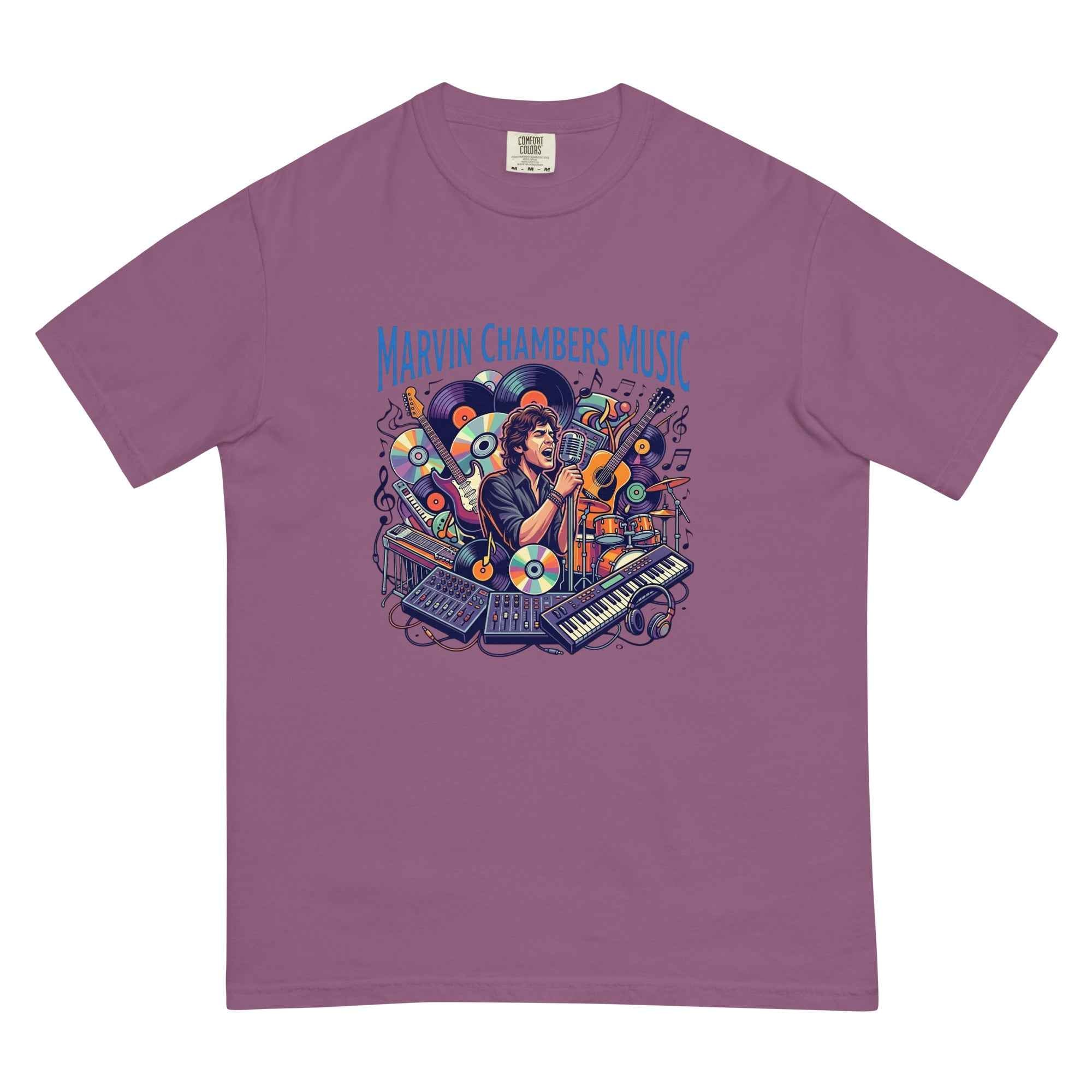 Unisex garment-dyed heavyweight t-shirt
