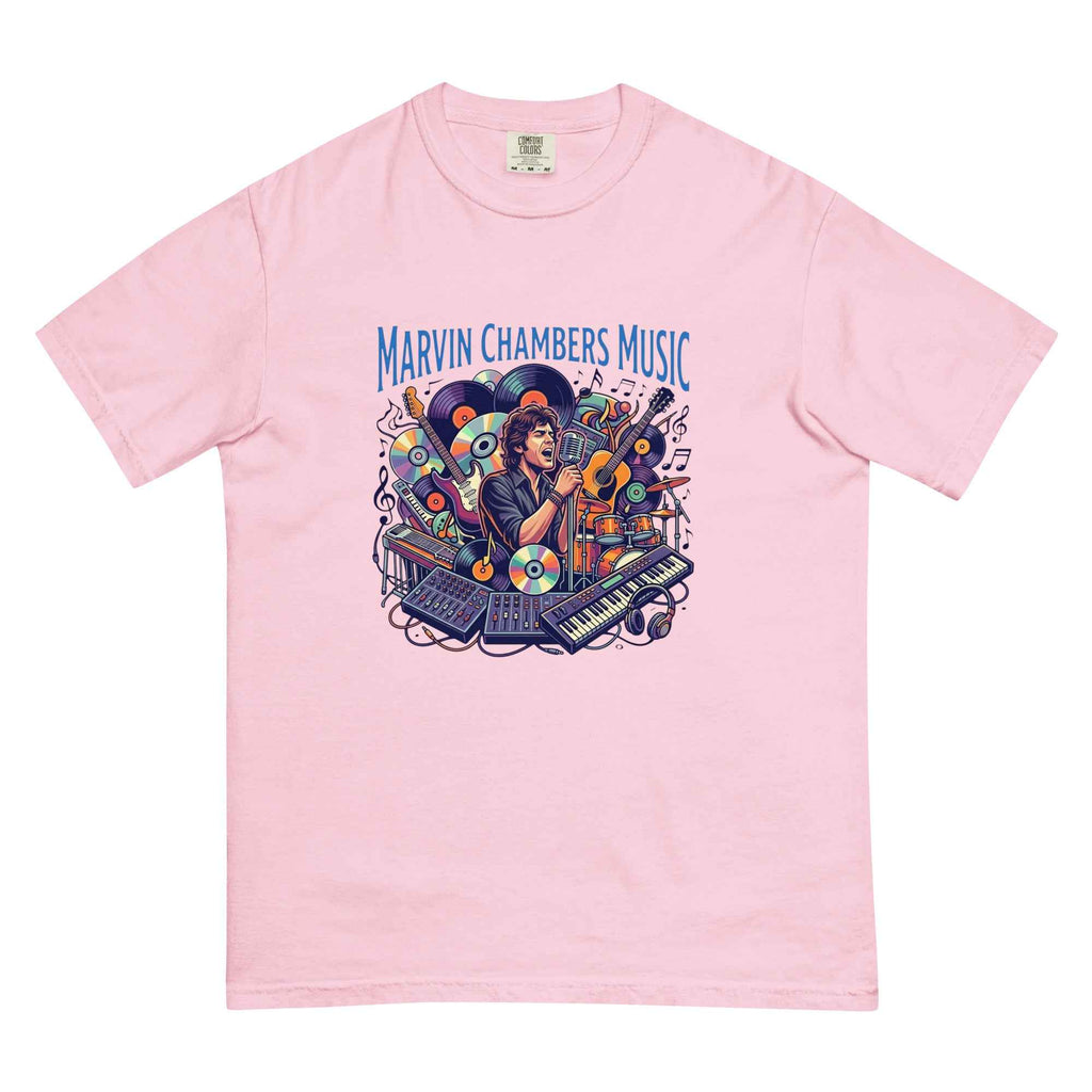 Unisex garment-dyed heavyweight t-shirt