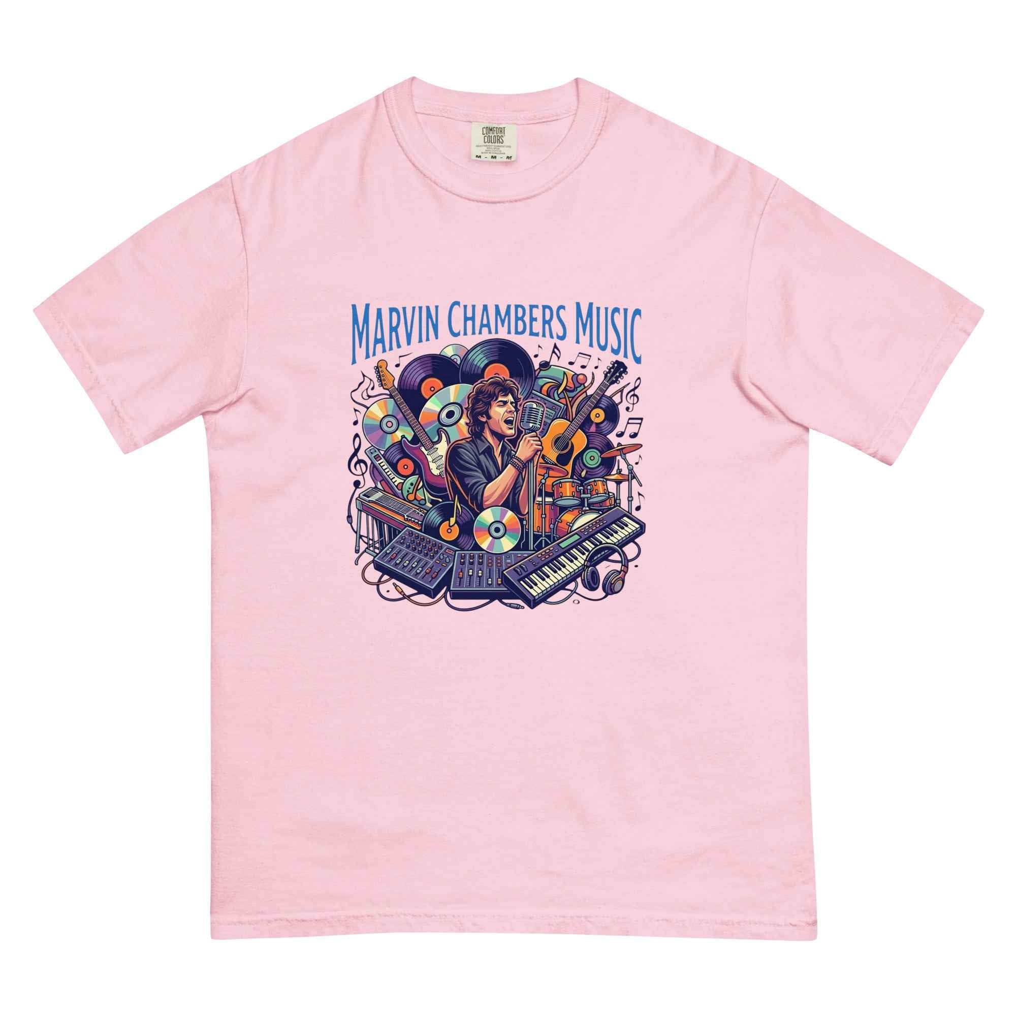 Unisex garment-dyed heavyweight t-shirt
