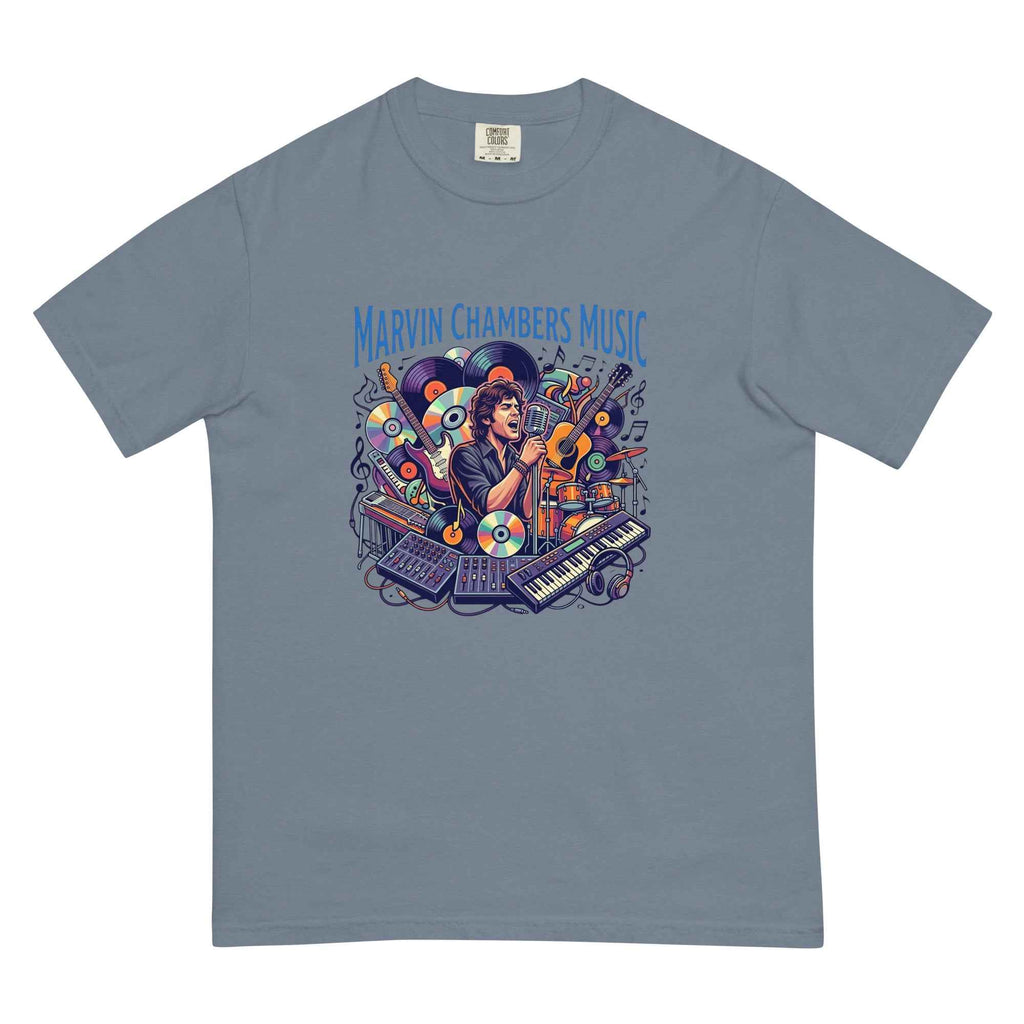 Unisex garment-dyed heavyweight t-shirt