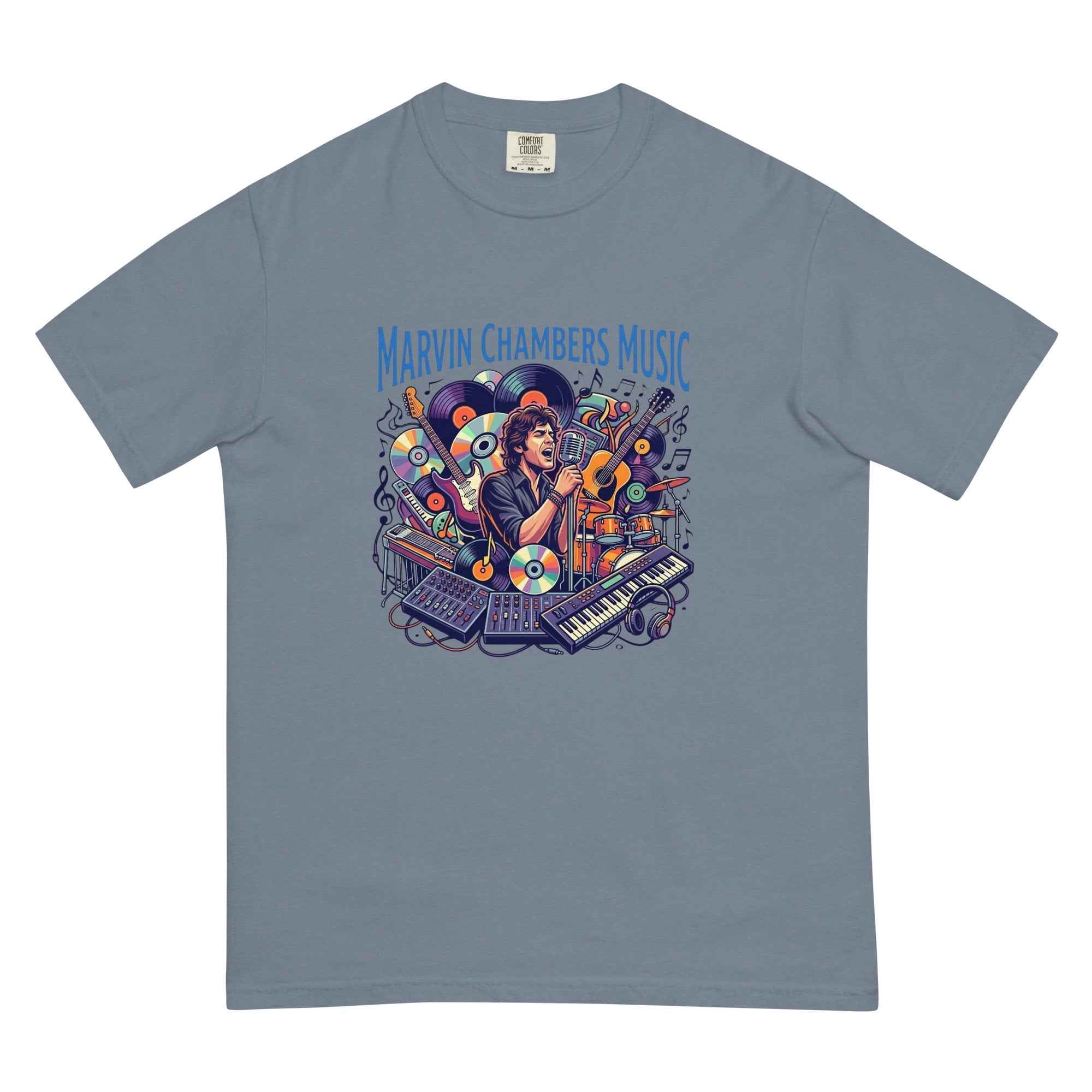 Unisex garment-dyed heavyweight t-shirt