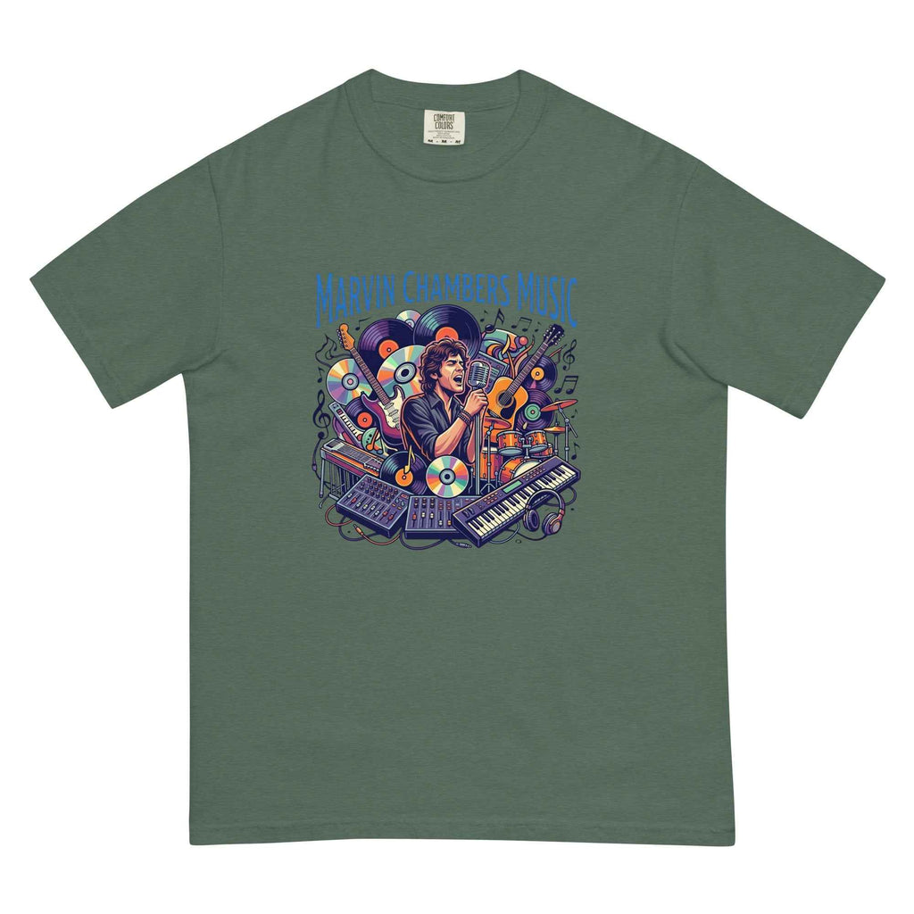 Unisex garment-dyed heavyweight t-shirt