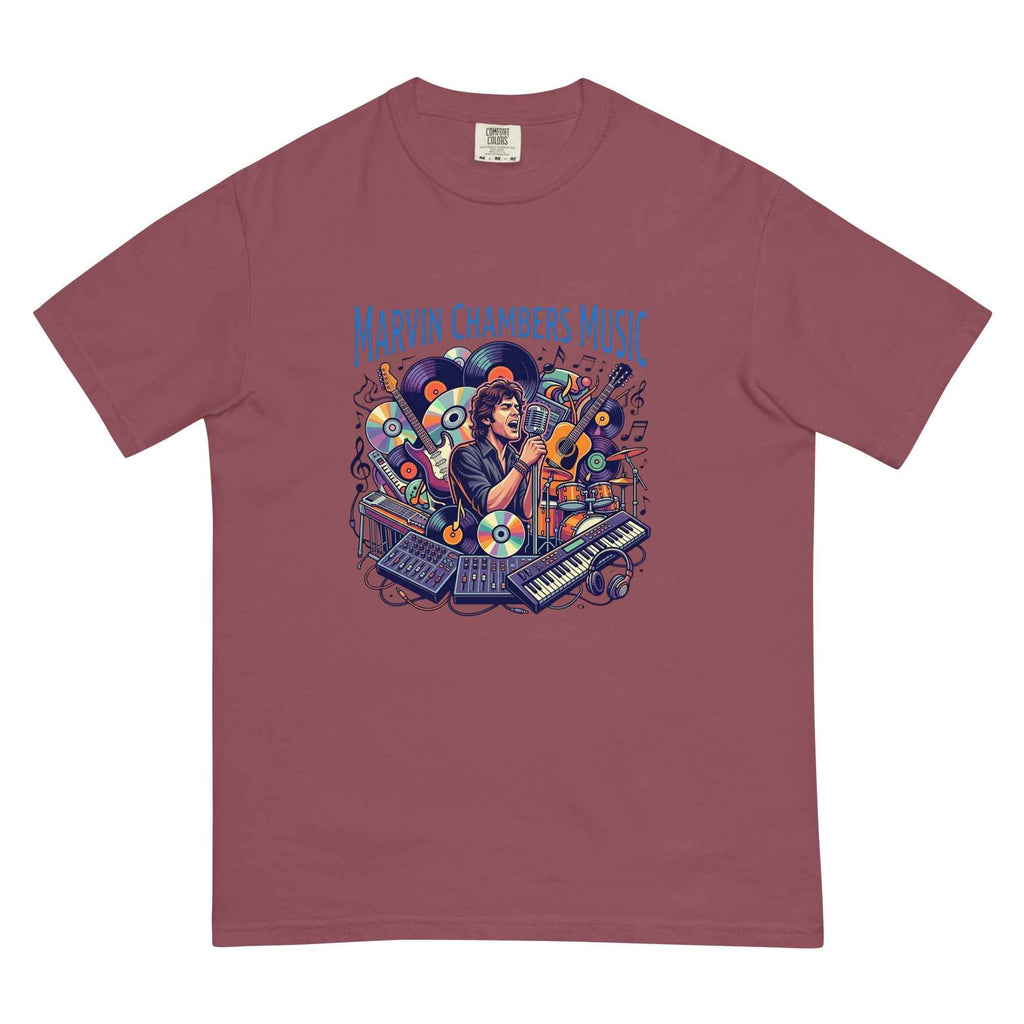 Unisex garment-dyed heavyweight t-shirt