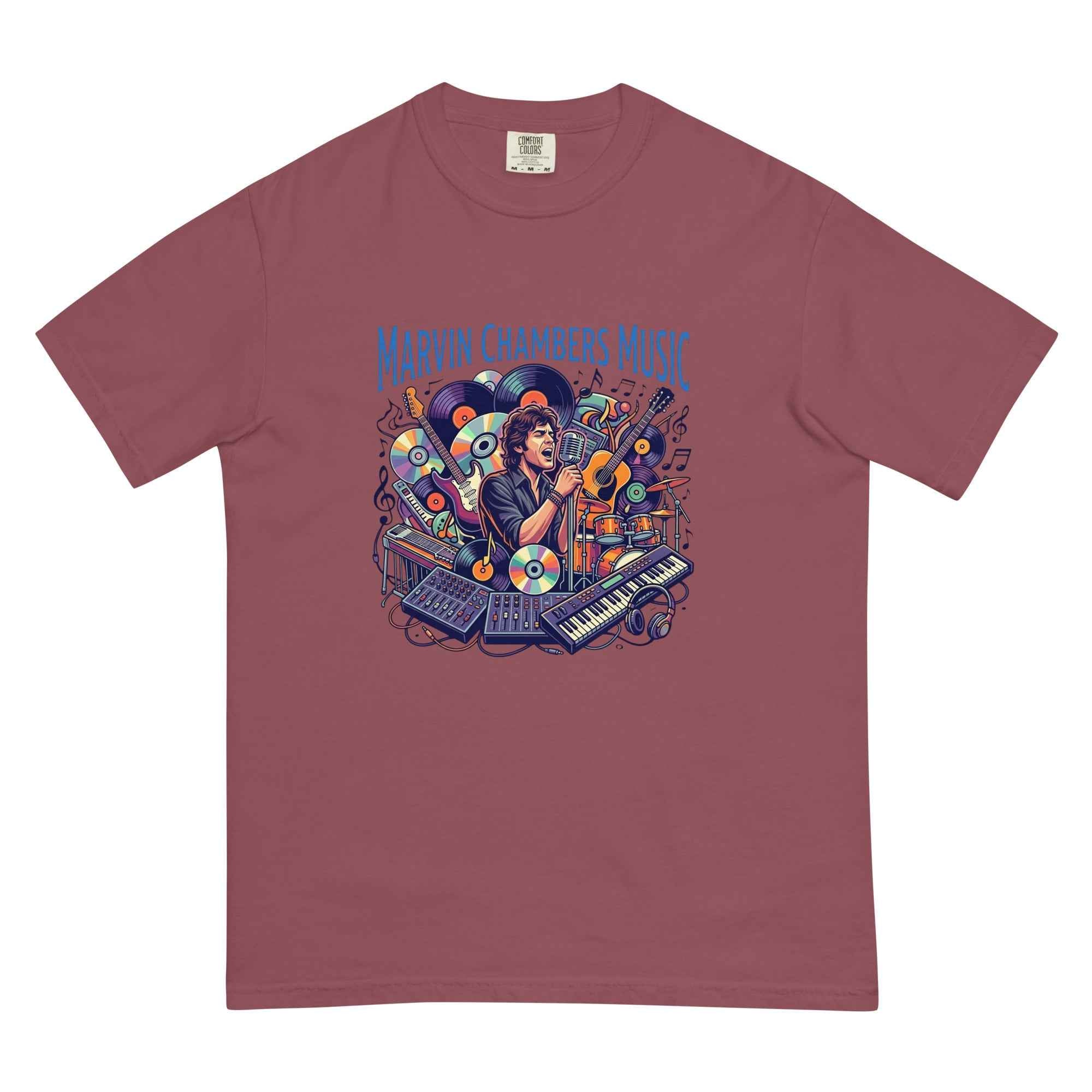 Unisex garment-dyed heavyweight t-shirt