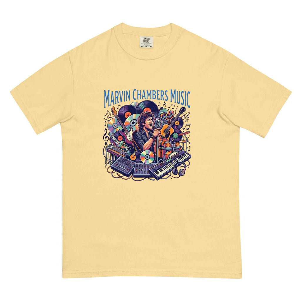 Unisex garment-dyed heavyweight t-shirt