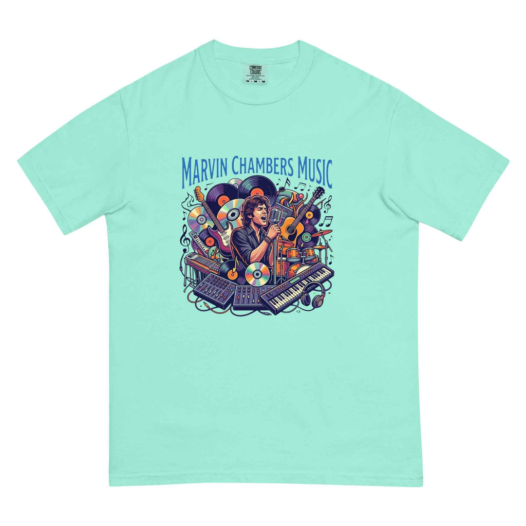 Unisex garment-dyed heavyweight t-shirt