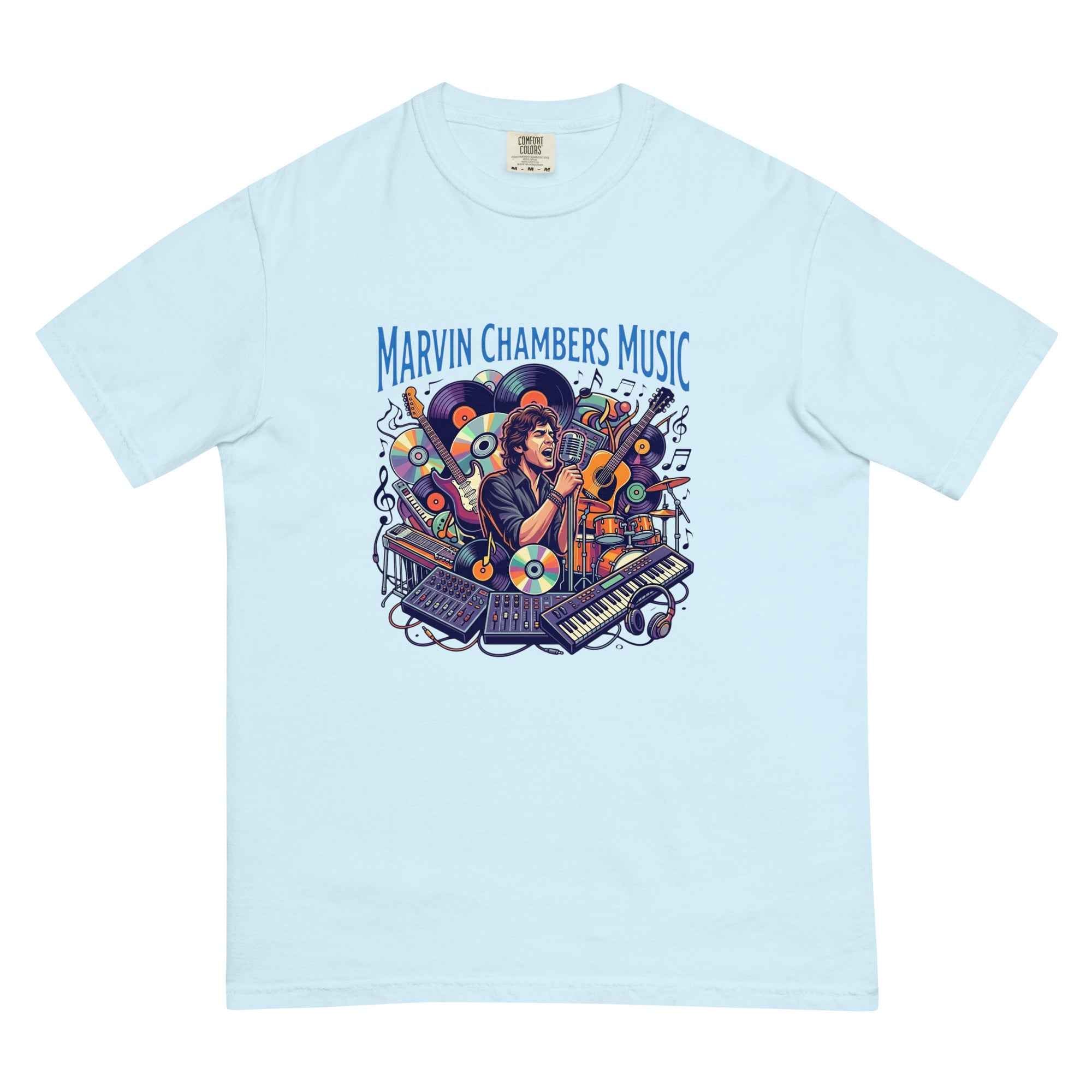 Unisex garment-dyed heavyweight t-shirt