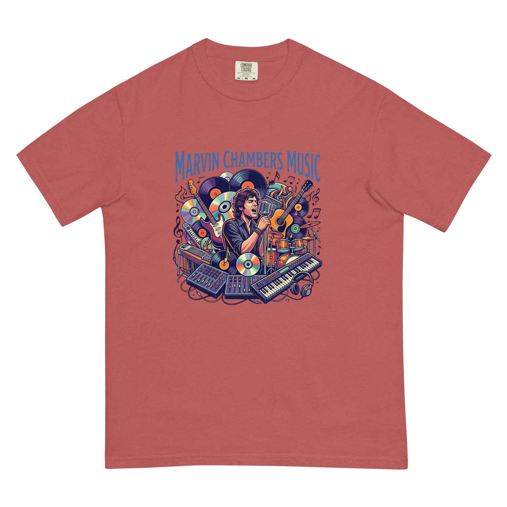 Unisex garment-dyed heavyweight t-shirt
