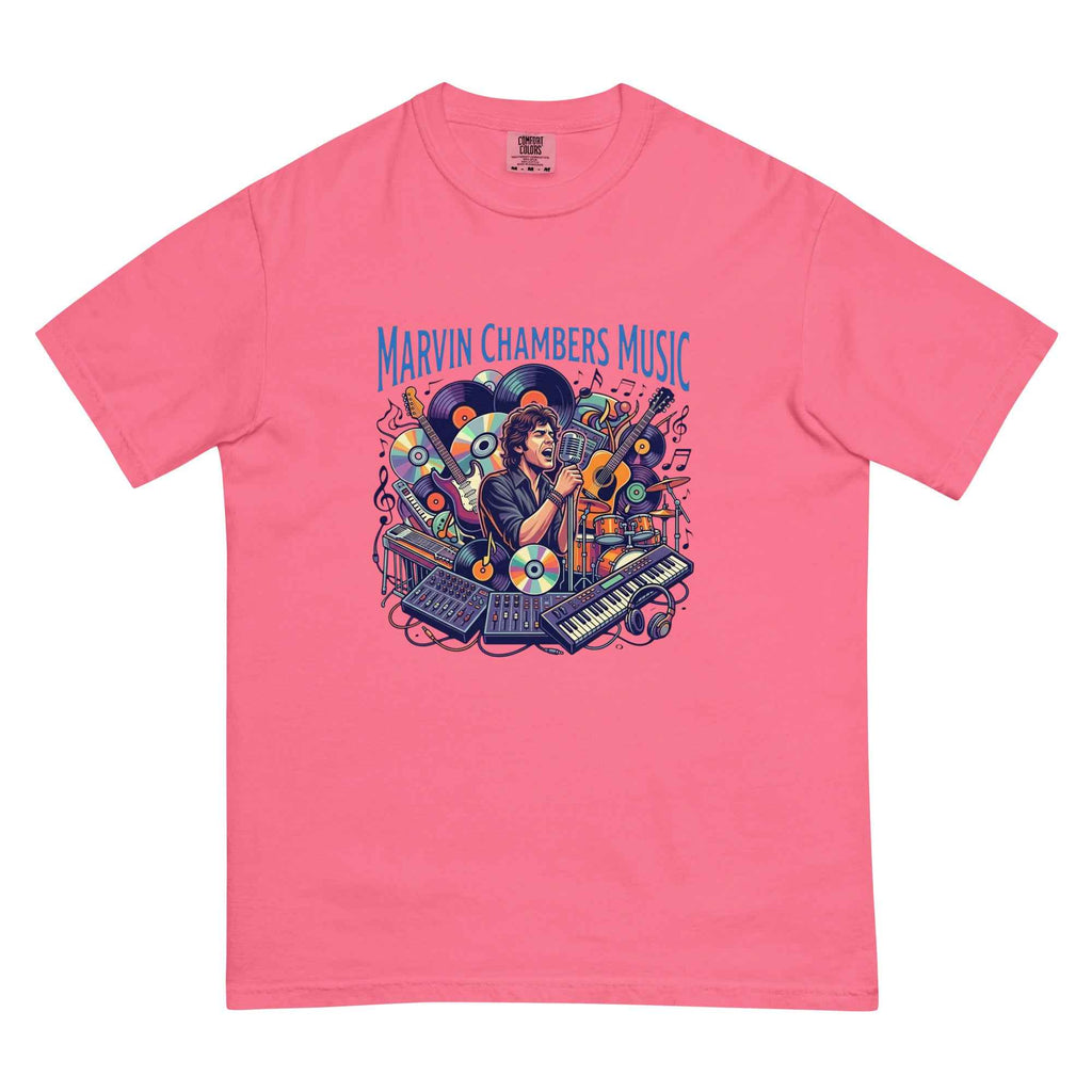 Unisex garment-dyed heavyweight t-shirt