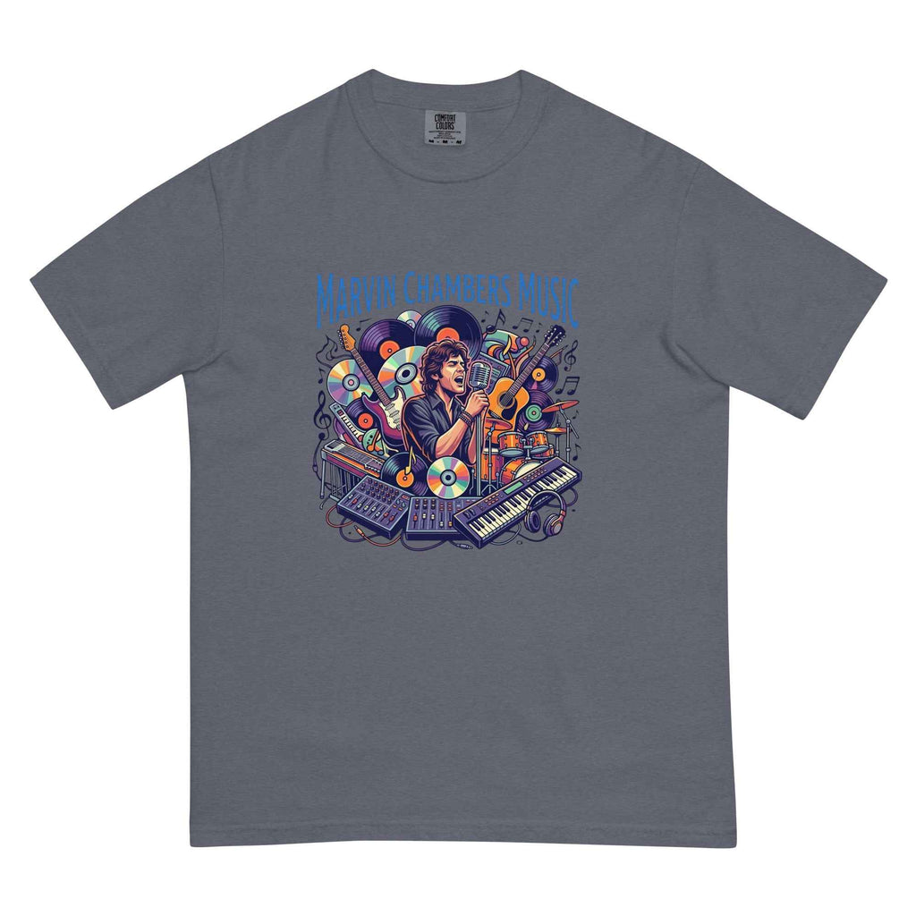 Unisex garment-dyed heavyweight t-shirt