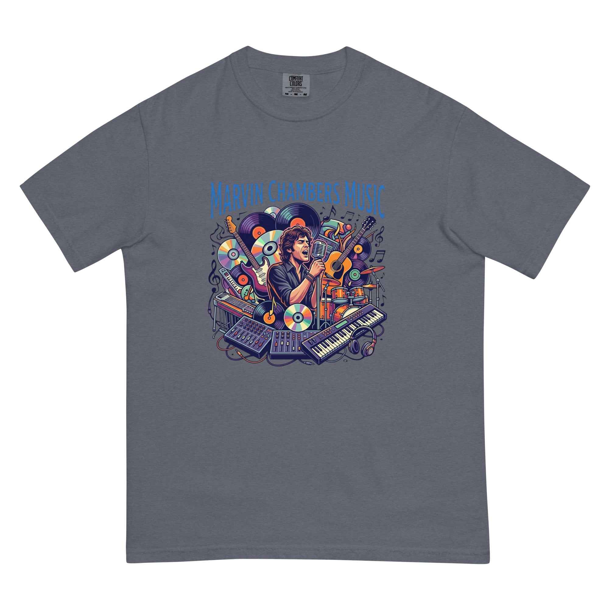 Unisex garment-dyed heavyweight t-shirt