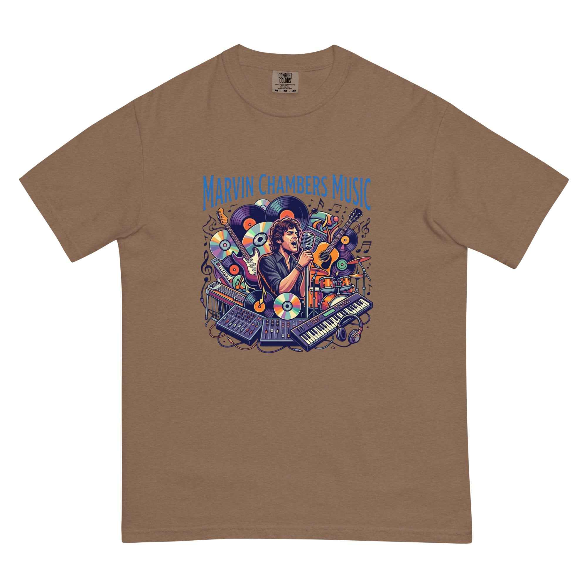 Unisex garment-dyed heavyweight t-shirt