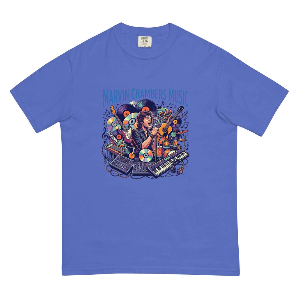 Unisex garment-dyed heavyweight t-shirt