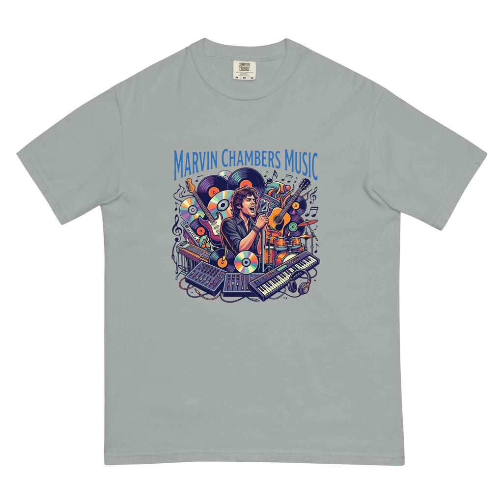 Unisex garment-dyed heavyweight t-shirt
