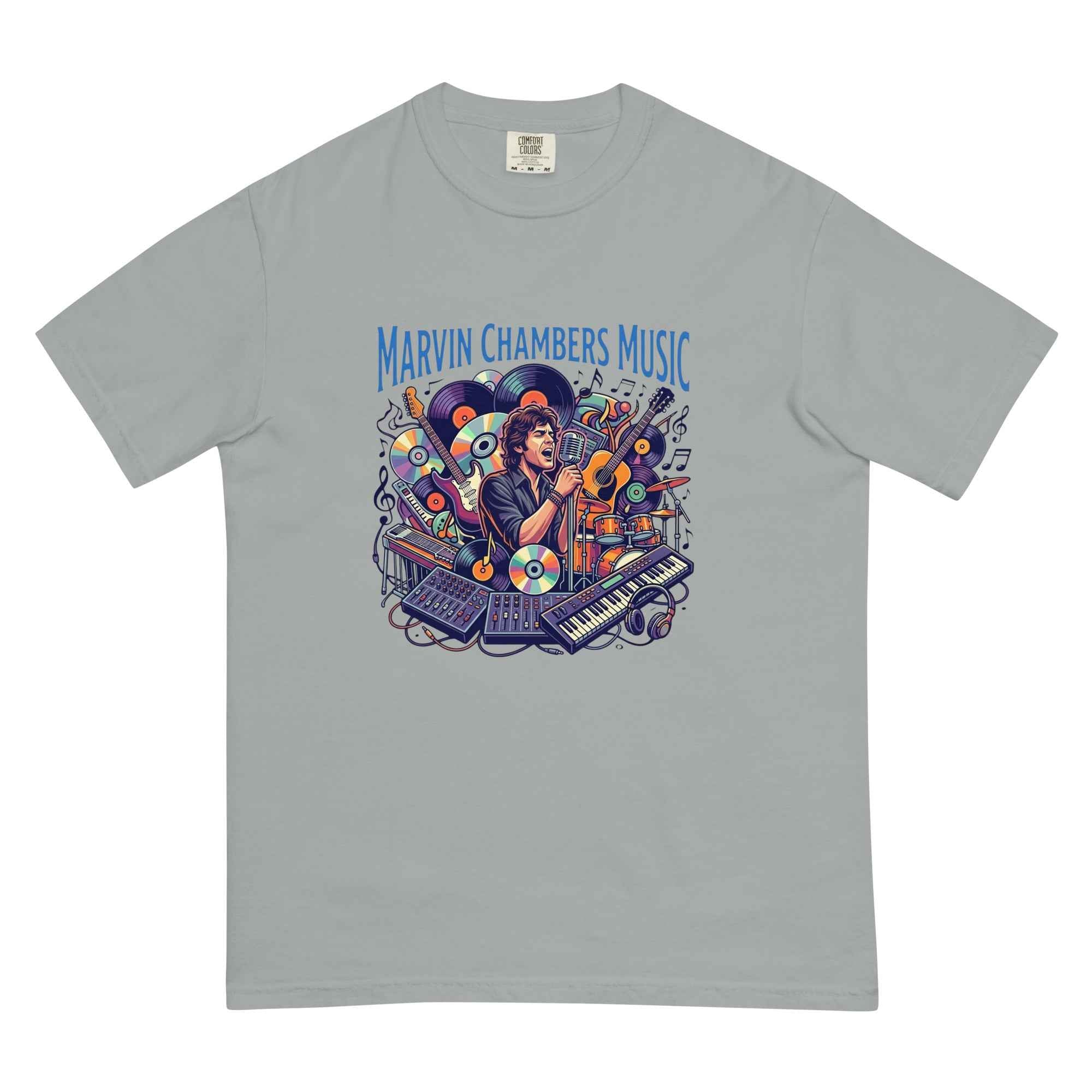 Unisex garment-dyed heavyweight t-shirt