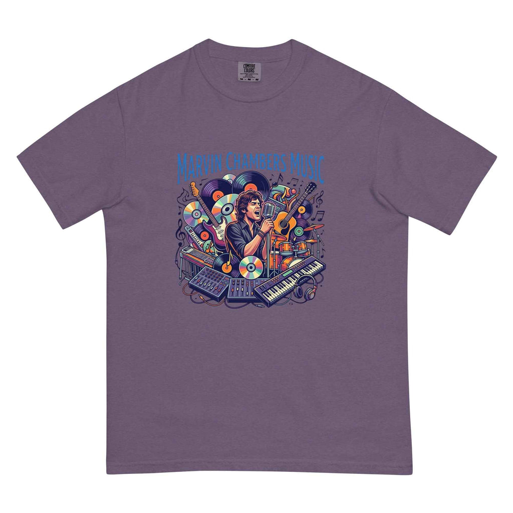 Unisex garment-dyed heavyweight t-shirt