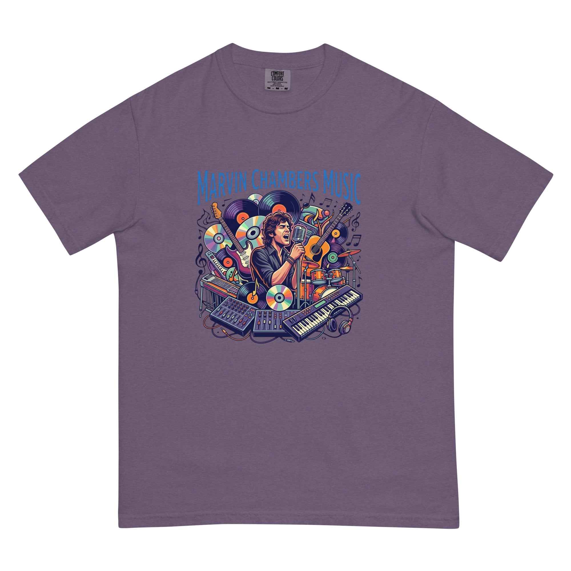 Unisex garment-dyed heavyweight t-shirt