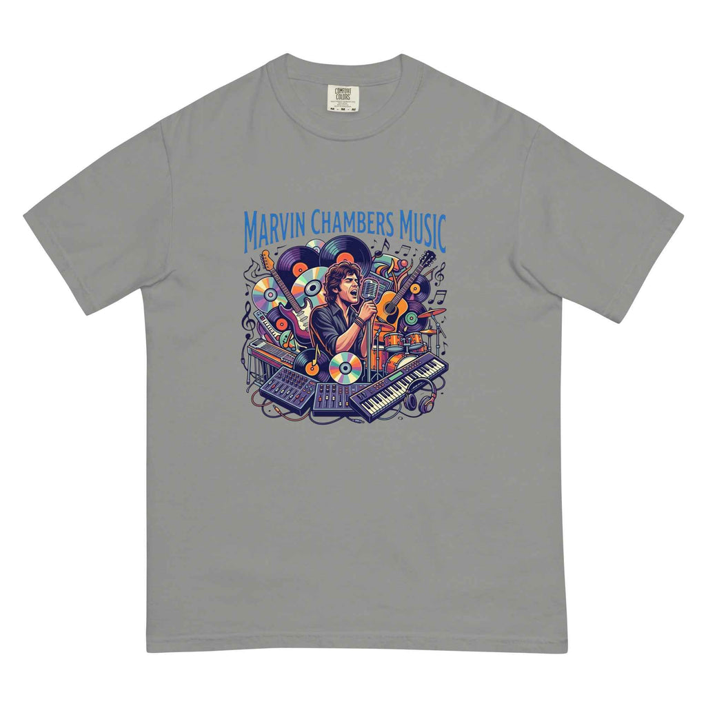 Unisex garment-dyed heavyweight t-shirt