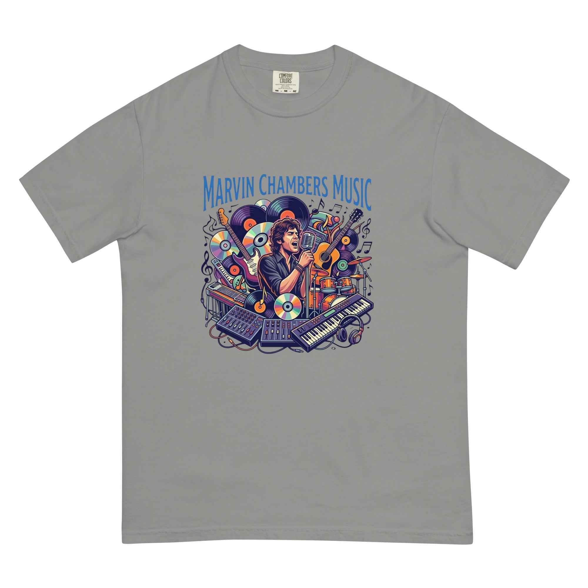 Unisex garment-dyed heavyweight t-shirt