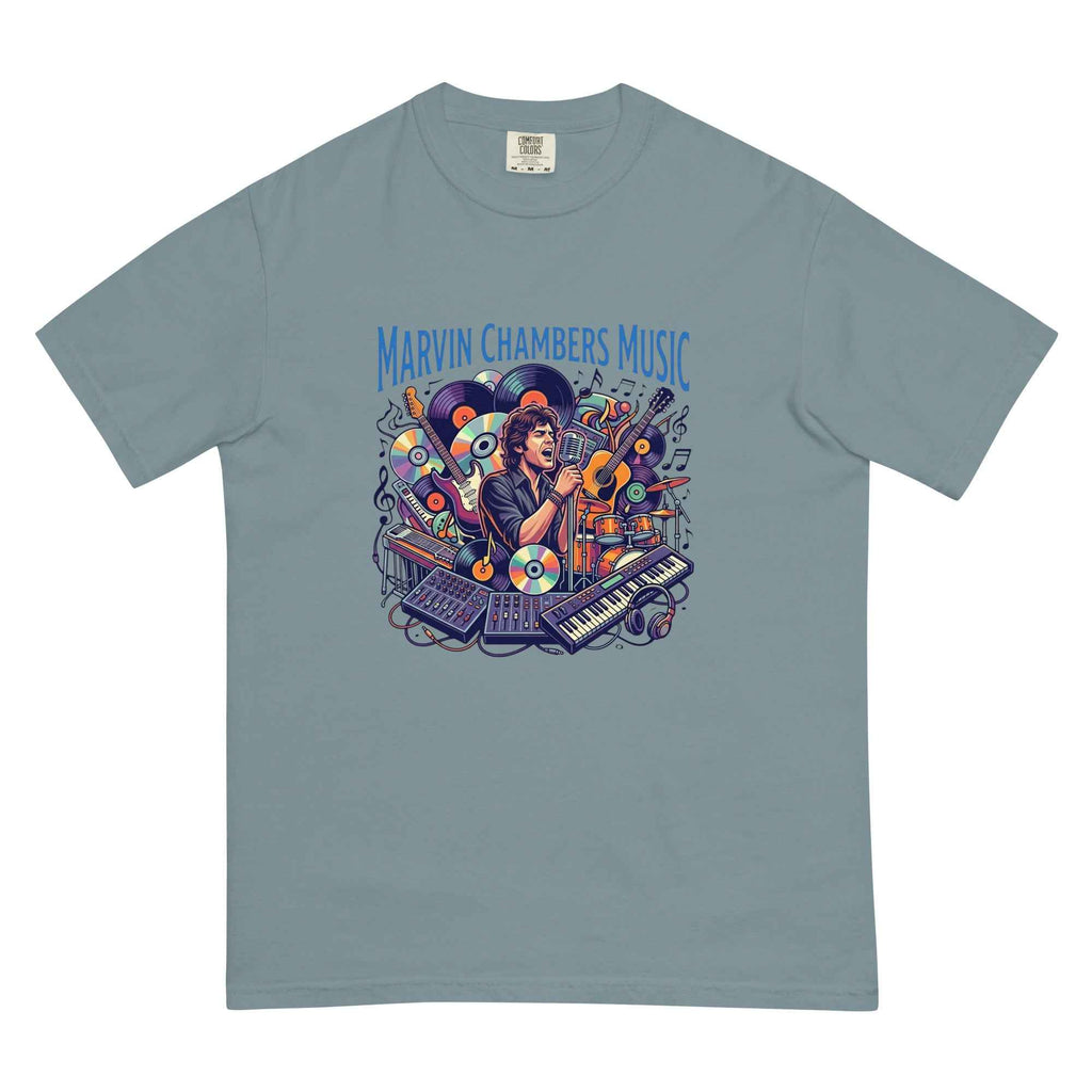 Unisex garment-dyed heavyweight t-shirt