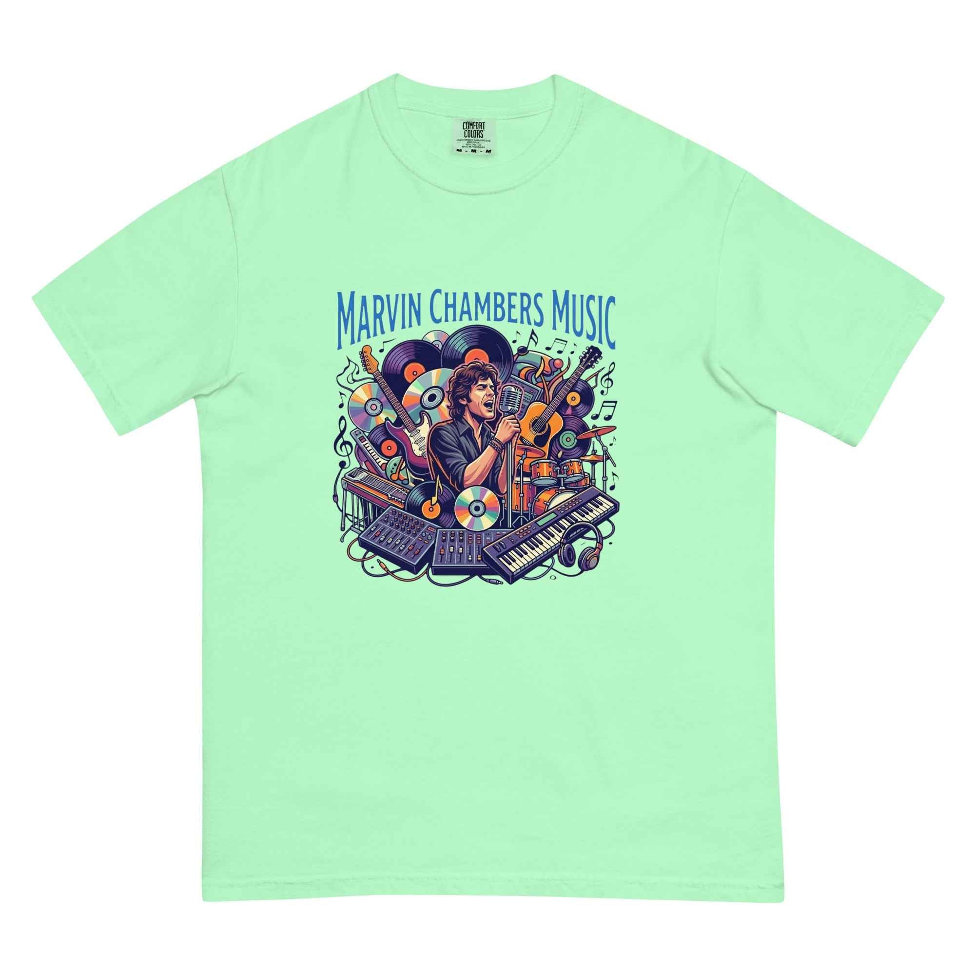 Unisex garment-dyed heavyweight t-shirt