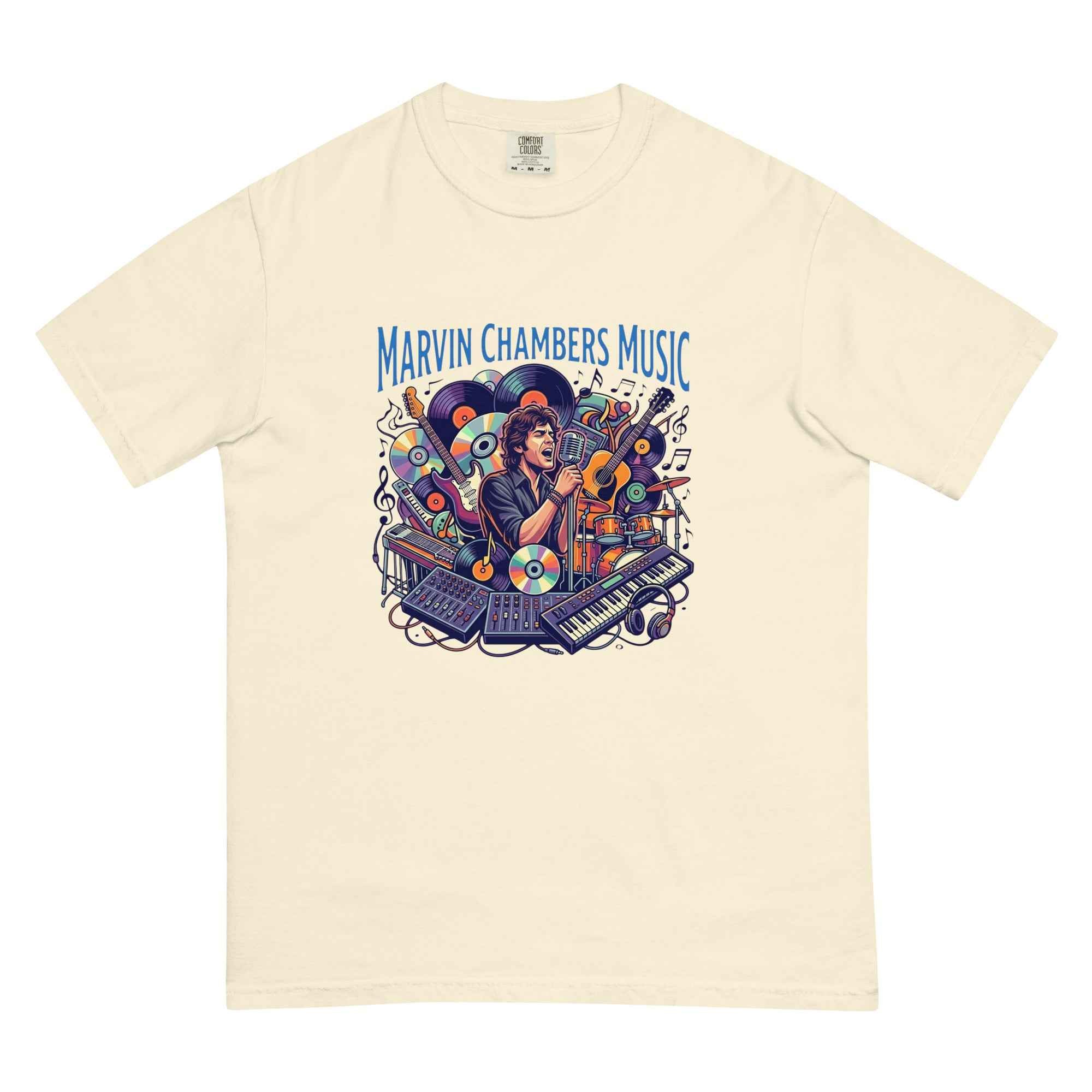 Unisex garment-dyed heavyweight t-shirt
