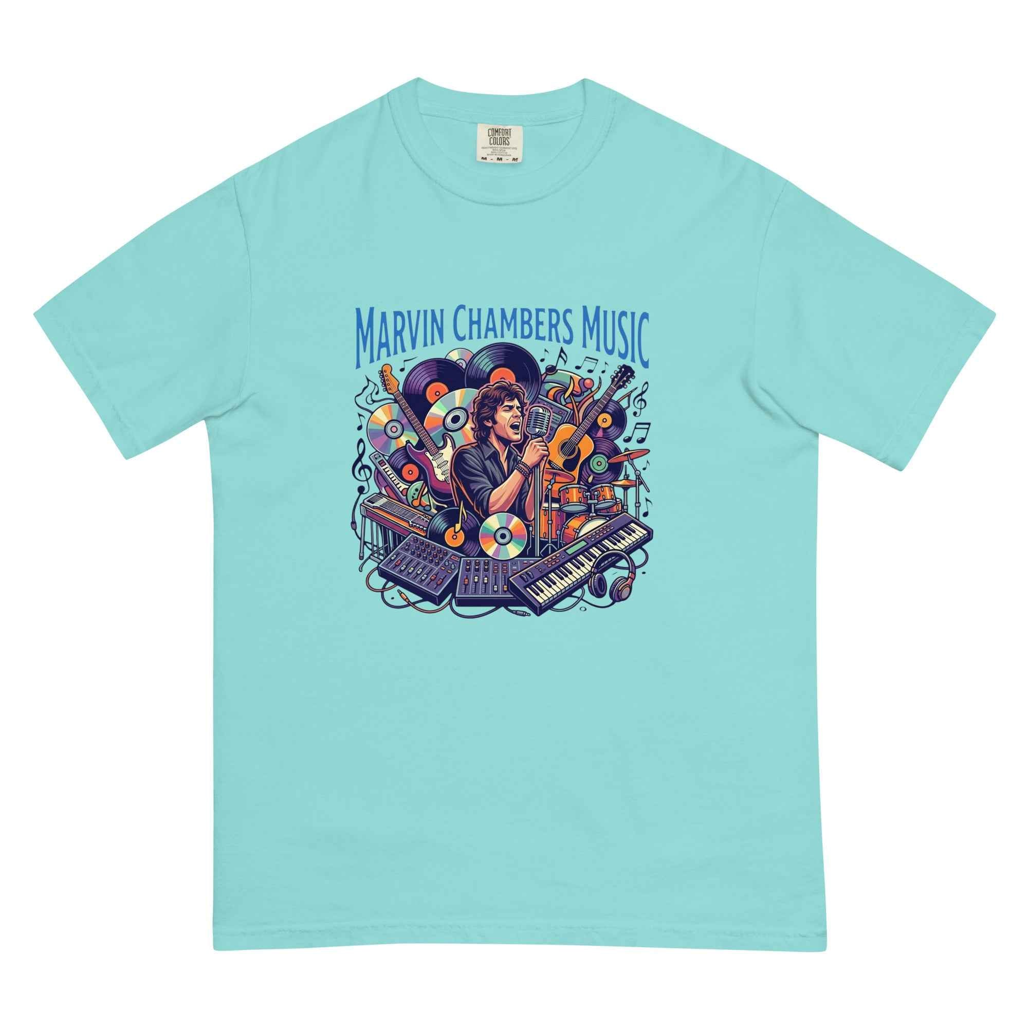 Unisex garment-dyed heavyweight t-shirt