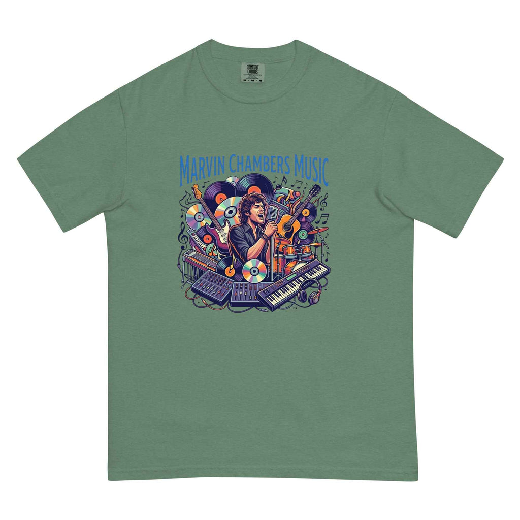 Unisex garment-dyed heavyweight t-shirt