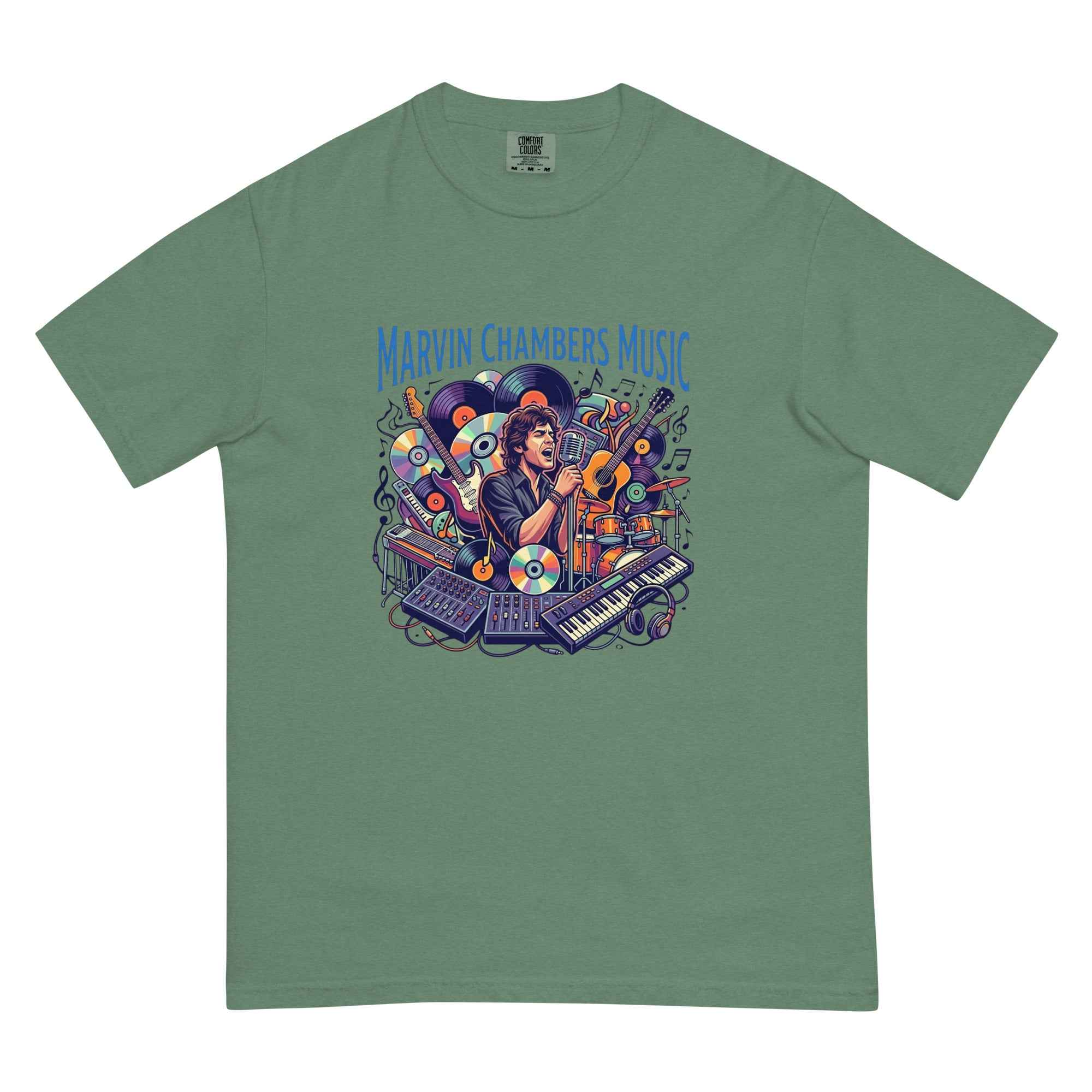 Unisex garment-dyed heavyweight t-shirt